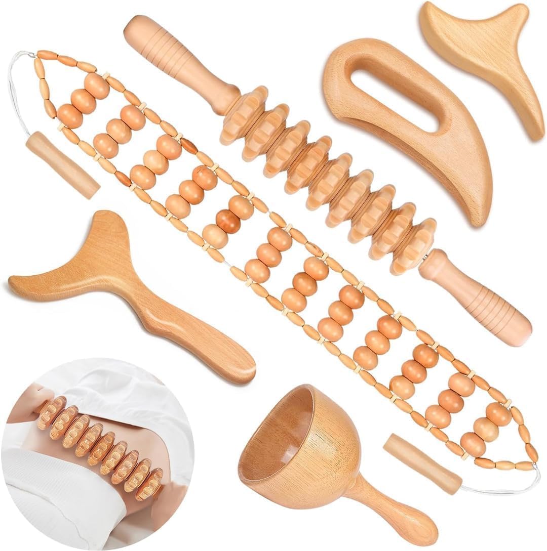 12-in-1 Wood Therapy Massage Tools at Horsey Horse