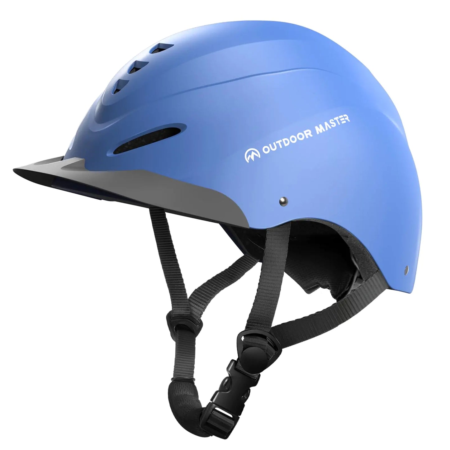 OutdoorMaster Equestrian Helmet with Sun Visor - view 2