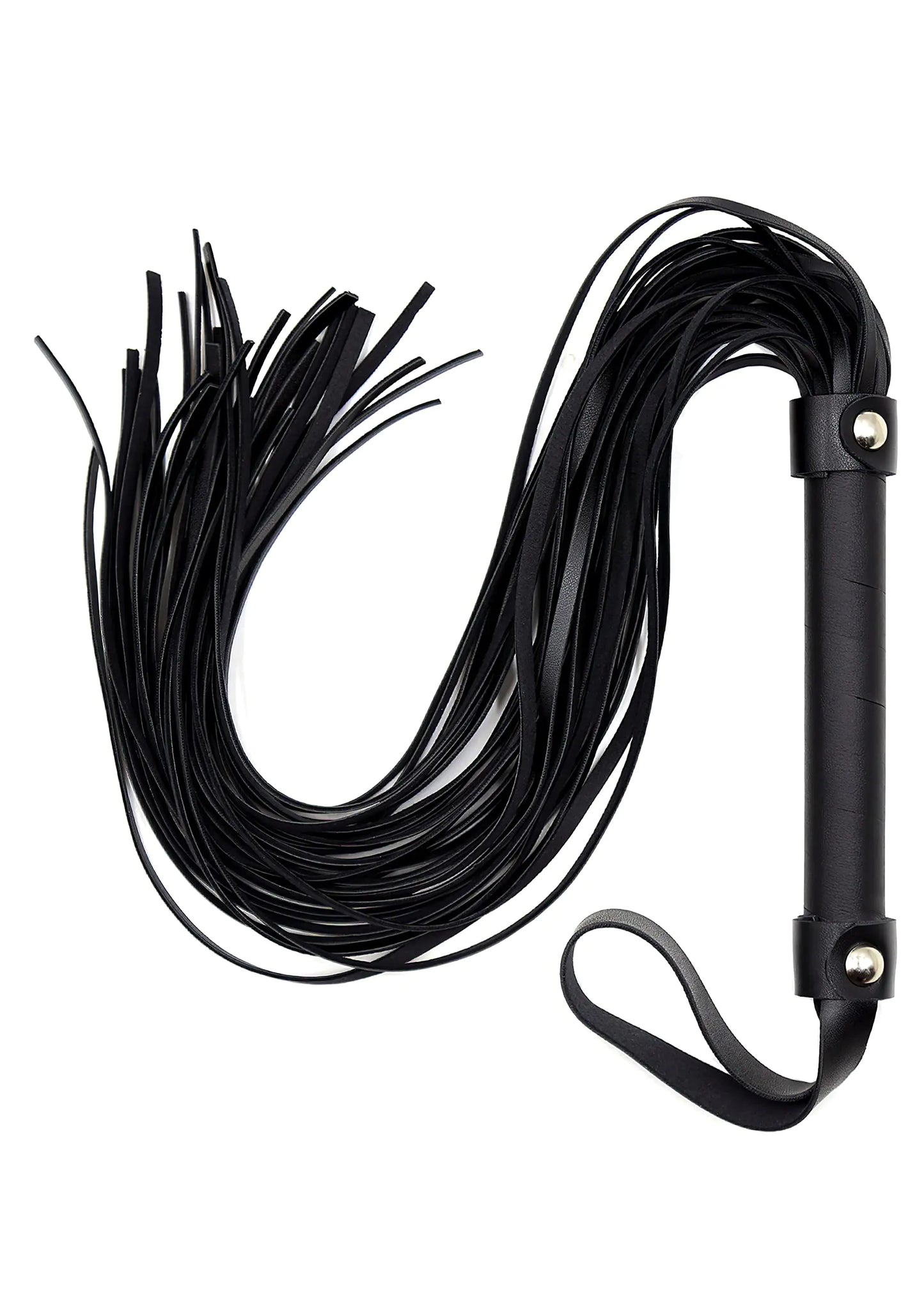 MALINERO Black Faux Riding Whip
