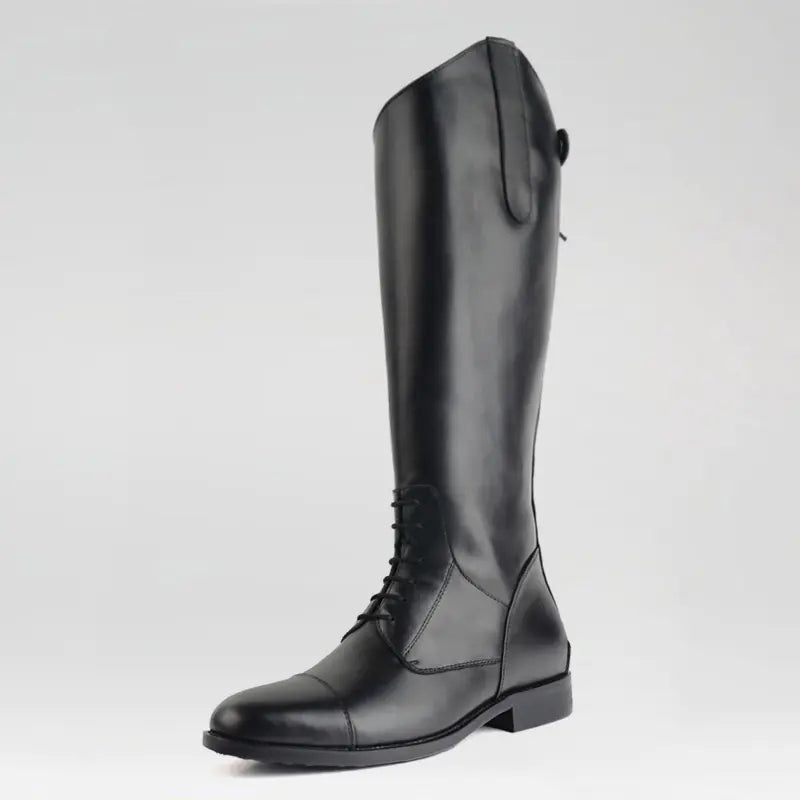 Slim Equestrian Riding Boots - black, 40 - view 8