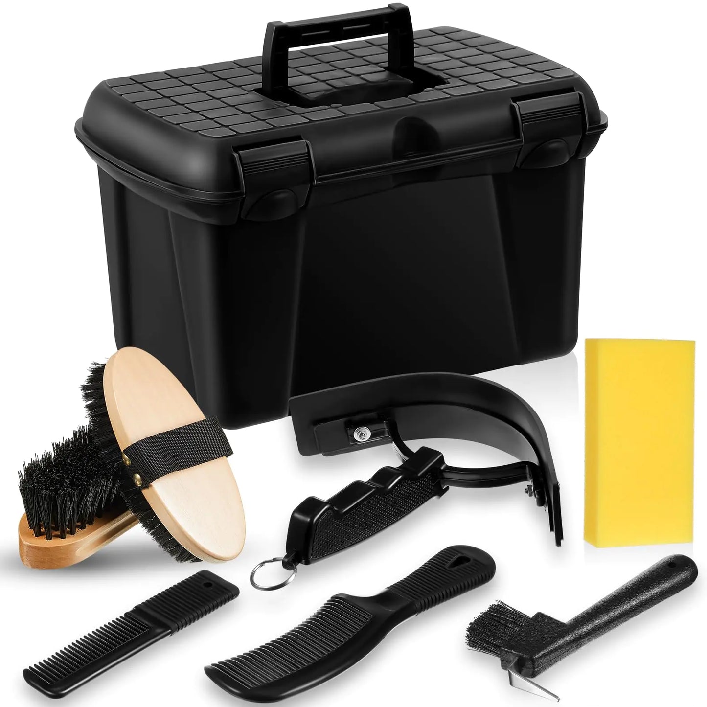 8-Piece Horse Grooming Box Kit - view 2