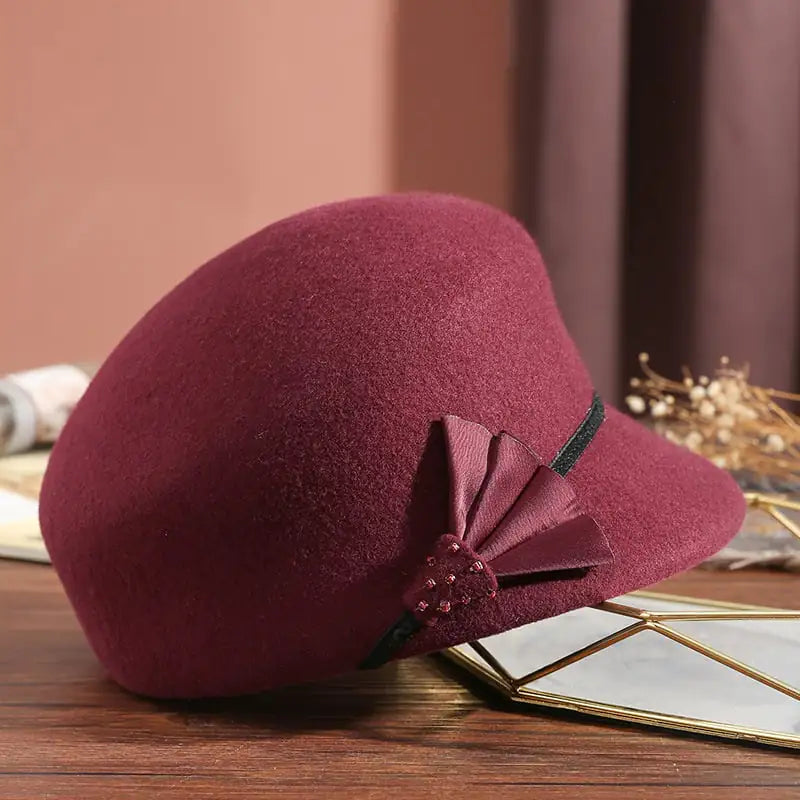 Women's Vintage Equestrian Top Hat - Camel, Adjustable - view 3