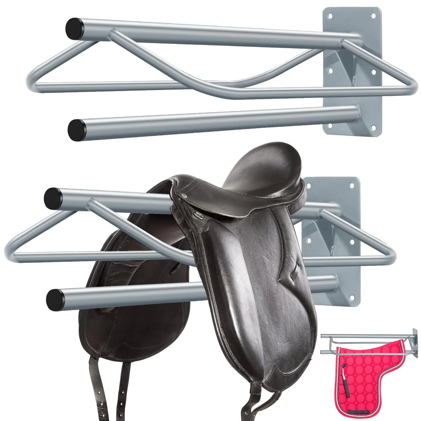 Paterr Wall-Mount Saddle Rack Set - view 2