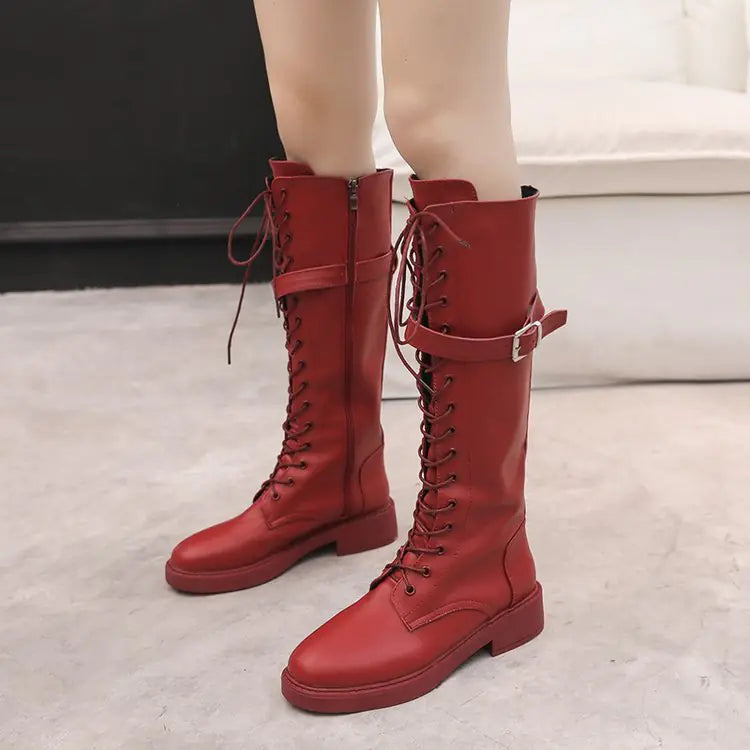 Knee-High Equestrian Riding Boots - view 20