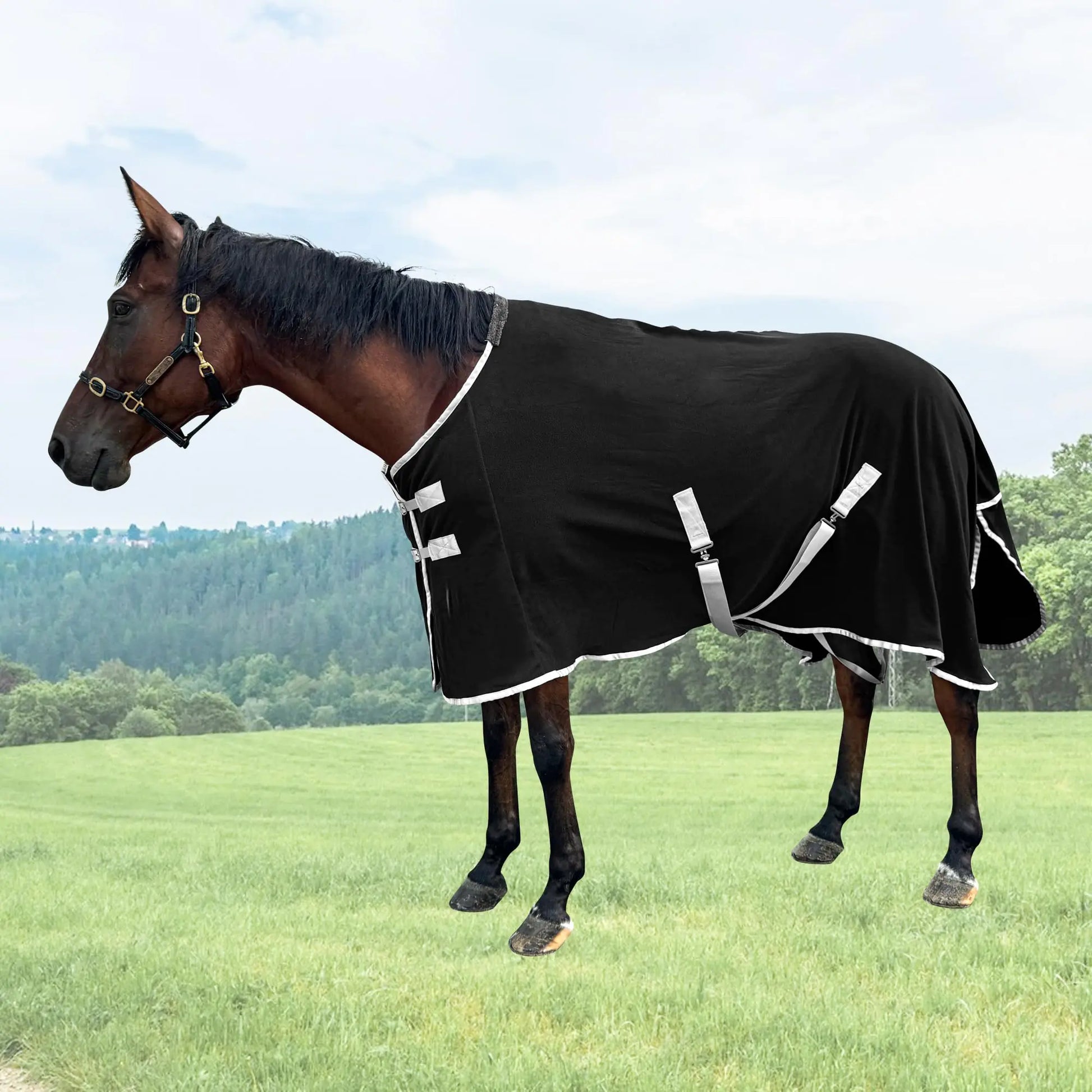Fleece Horse Care Blanket Turnout Sheet - view 2