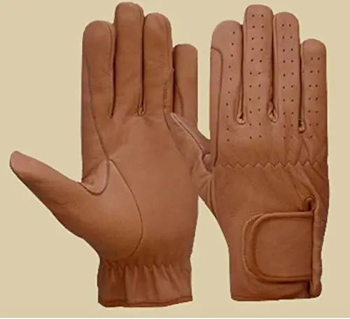 Men's Leather Equestrian Gloves - view 2