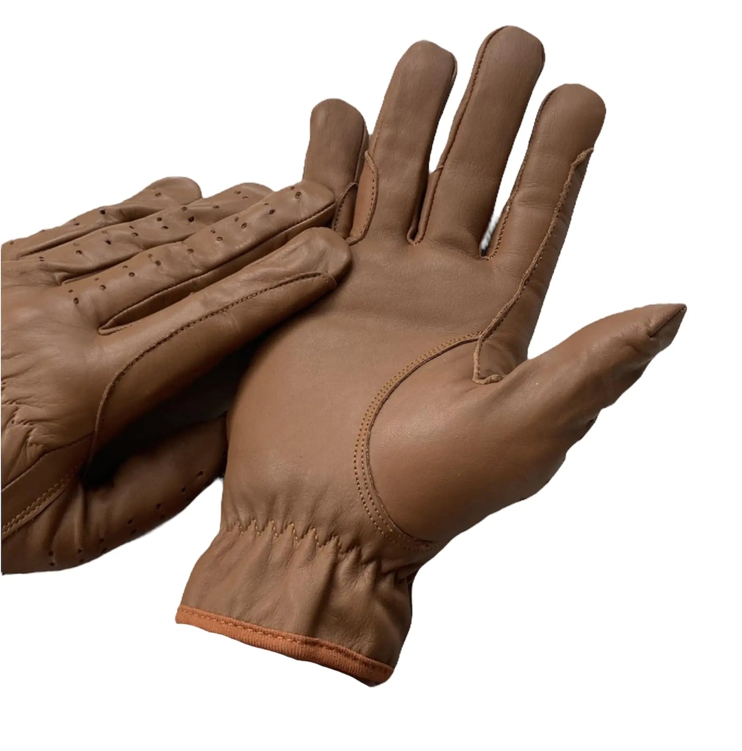 Women's Leather Equestrian Gloves - view 2