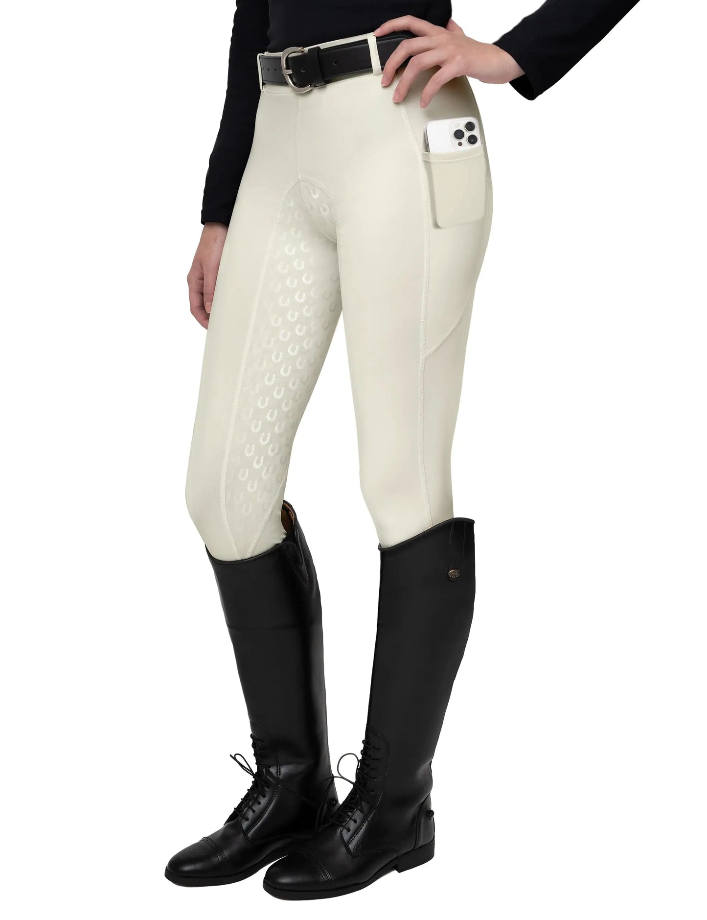 FitsT4 Sports Women's Full Seat Riding Tights - view 2