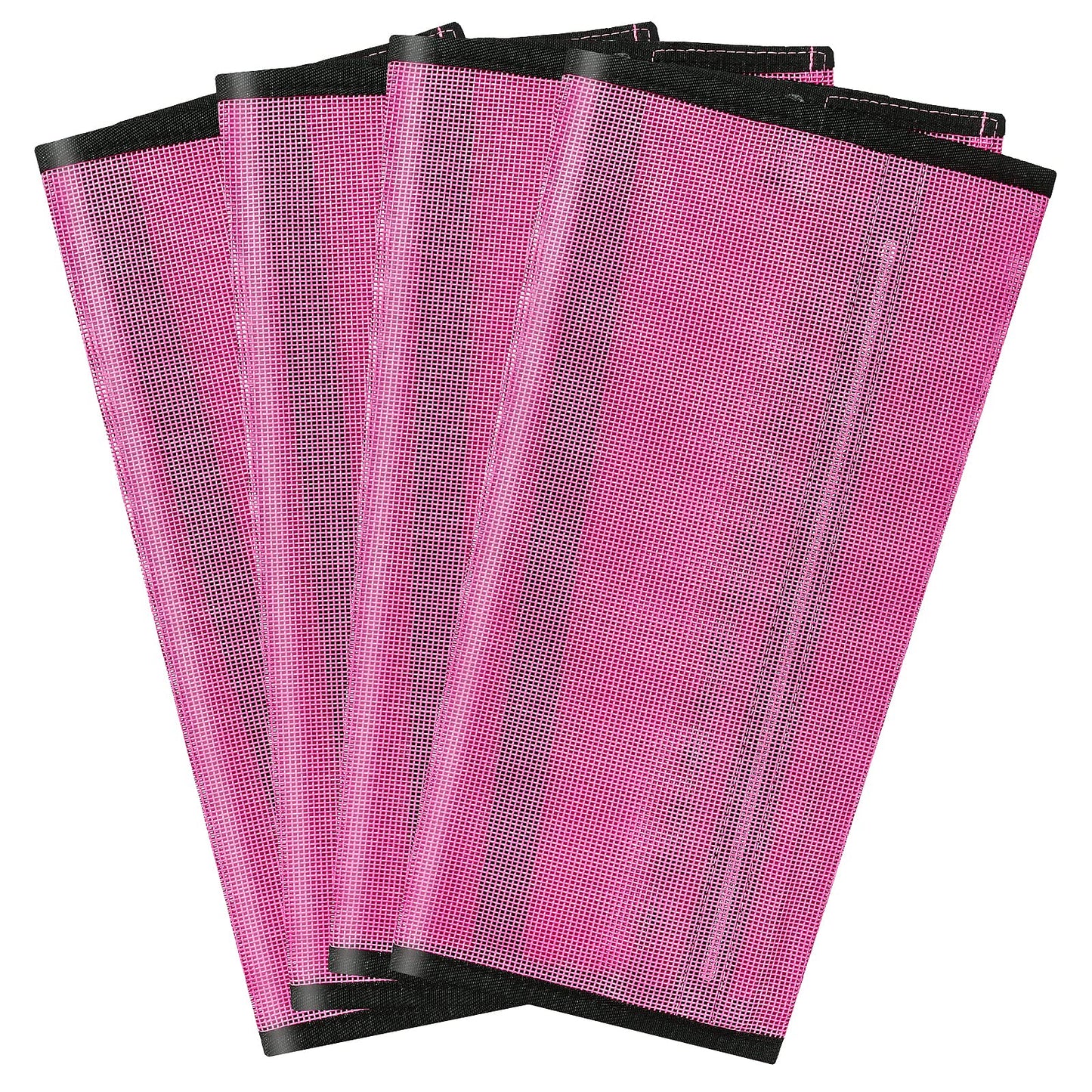 DABASHAN Horse Fly Boots, Set of 4 - Pink