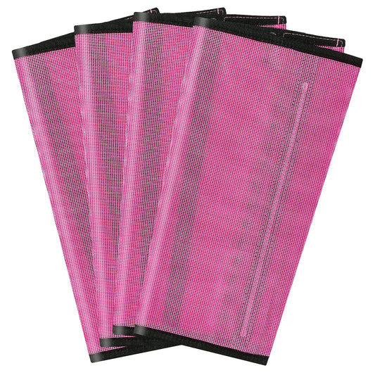 DABASHAN Horse Fly Boots, Set of 4 - Pink