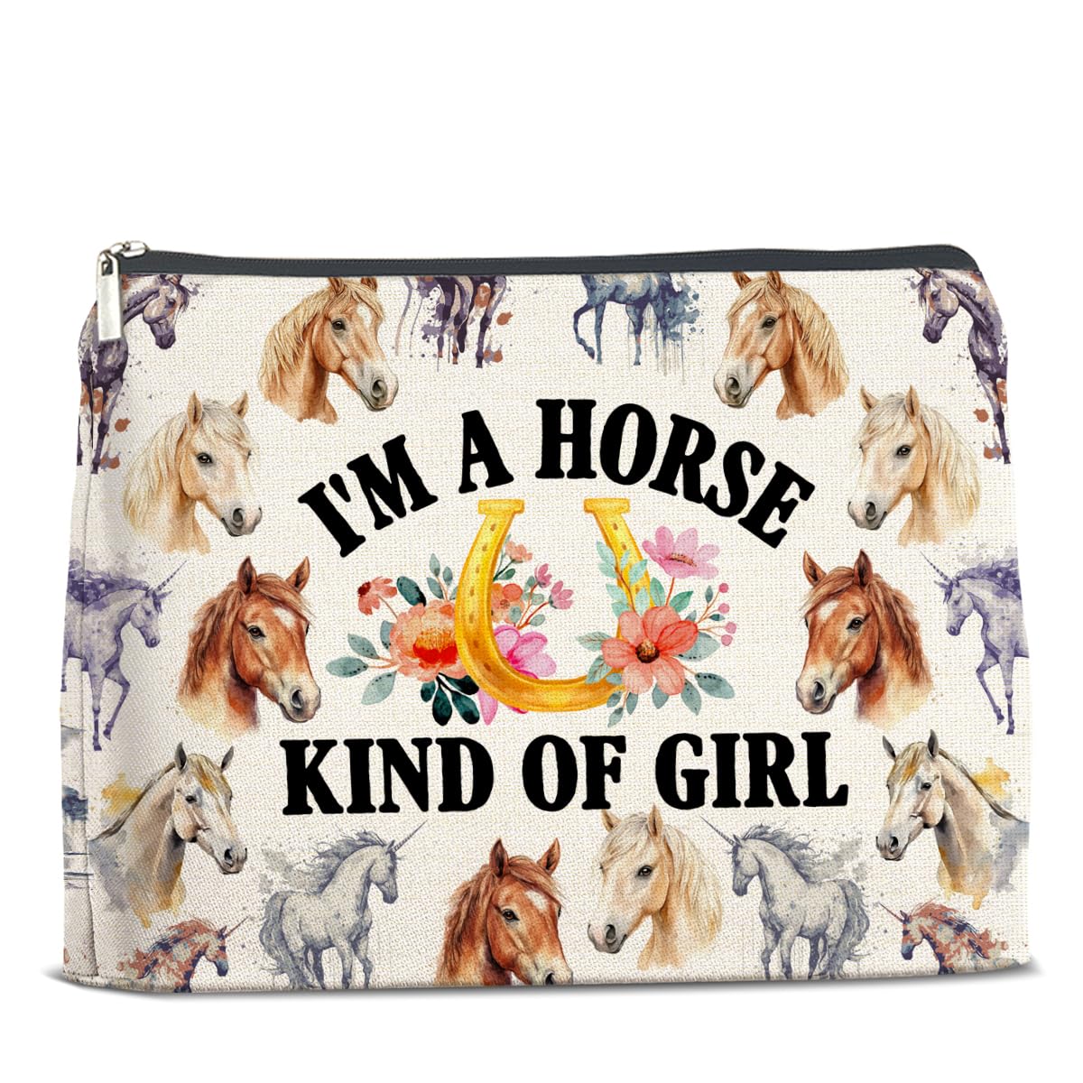 UPNEGE Horse Lover Makeup Bag - view 3
