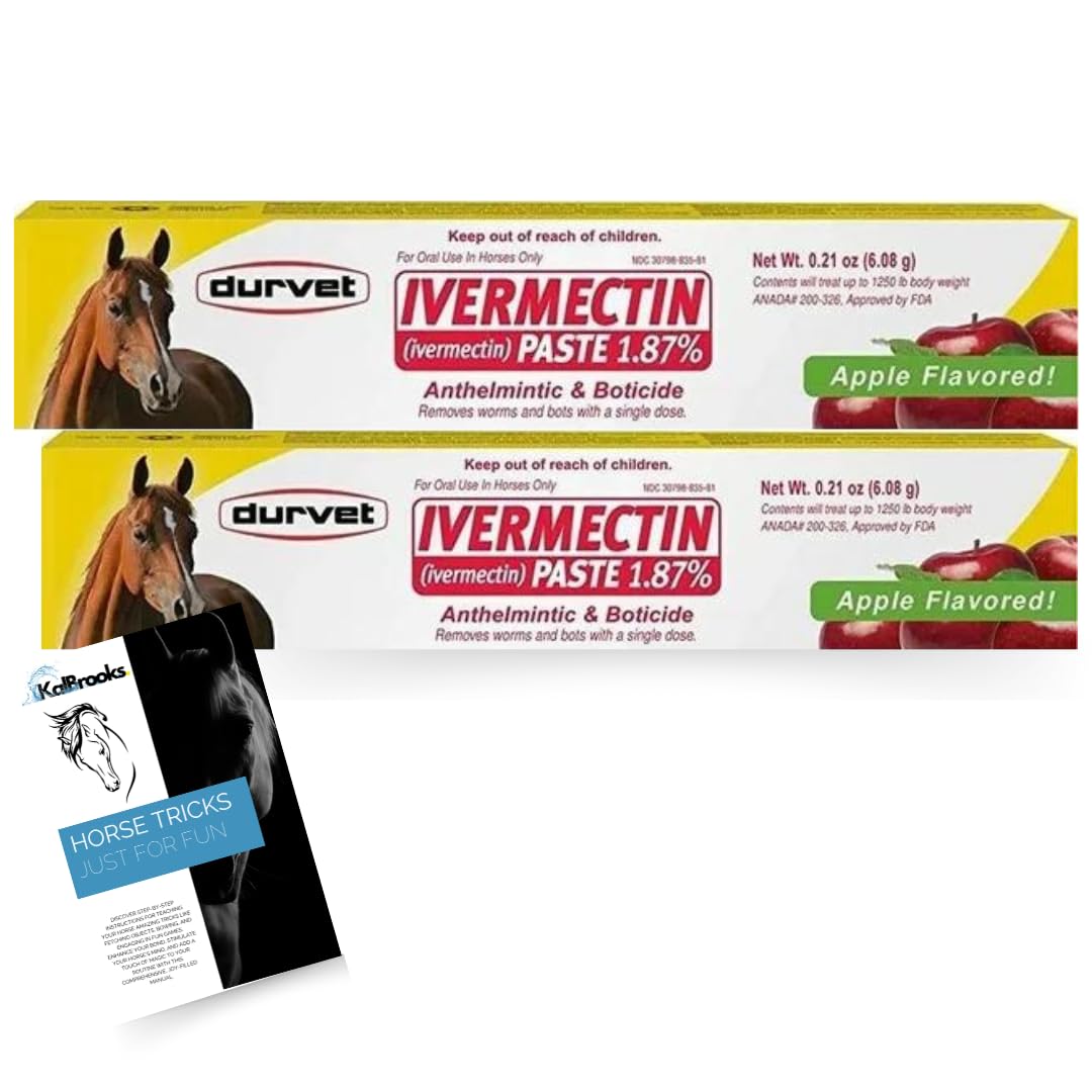 Ivermectin Horse Dewormer Paste, 2-Pack
