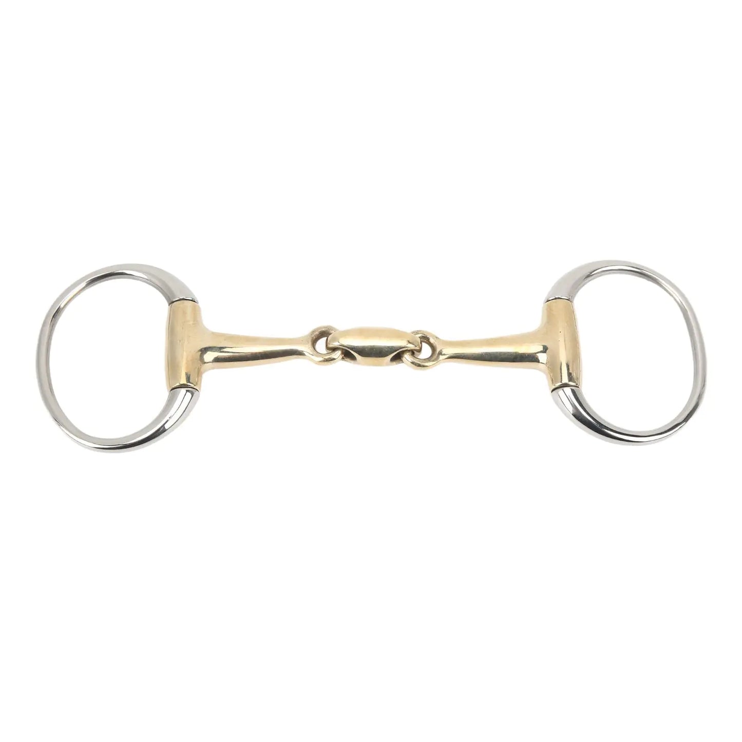 Double-Jointed Loose Ring Snaffle Bit with Copper Link - view 2