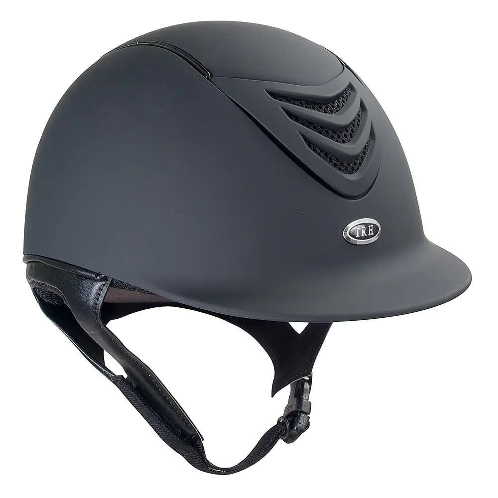 IRH IR4G Riding Helmet - Matte Black w/ Matte Black Vent, X-Large