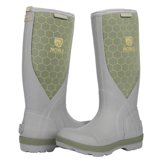Noble Equestrian Ladies' Tall Perfect Fit All-Season Muds - Loden Green/Grey, 9.5