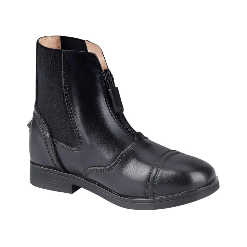 Children's Equestrian Obstacle Boots - Black / Childrens / 37 - view 11
