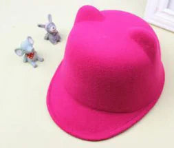 Women's Equestrian Newsboy Cap - Wine red - view 6